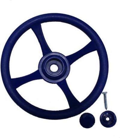 Déko-Play stuurwiel met handgrepen blauw