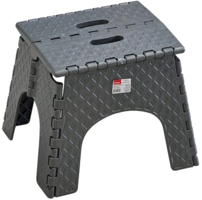 HL - Opstapje - Krukje - Opstapkrukje - Opstapje - Inklapbaar – Volwassenen / Kinderen – Antislip – 150KG – Zwart