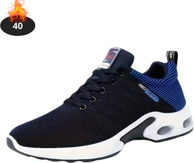Bovista Schoenen Heren - Sneakers - Comfortabel - Sportief - Casual - Volwassen - Zwart/Blauw - Maat 40