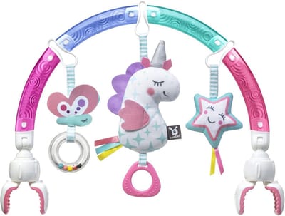 Rainbow Speelboog voor Pasgeborenen - Verstelbare Kinderwagen Accessoire