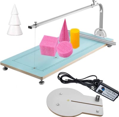 Styroporsnijder Rond - 78x33x5.5cm -Foamsnijder - Schuimsnijder - Hot Wire Foam Cutter - Foam Cutter Piepschuimsnijder met Gloeidraad - Styropor Vormen
