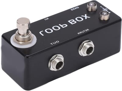 Mini Gitaar Loop Effect Pedal met True Bypass en LED Display voor Basgitaar - Ideaal voor Creatieve Geluidseffecten en Muziekproductie