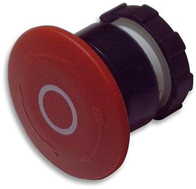 Noodstop Knop - Drukknop Schakelaar - Machine Bediening - Twist Release - 22.5mm Gat - Rood