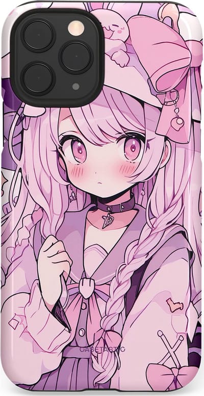 Casetastic Hoesje Geschikt voor Apple iPhone 11 Pro - Stijlvolle Beschermende Duo-layer Case - Manga Magie
