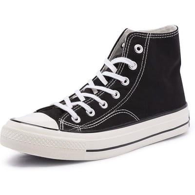 Femmes toile chaussures femmes mode été espadrilles décontractées étudiant chaussures décontractées haut femme vulcaniser chaussures printemps automne 40 noir