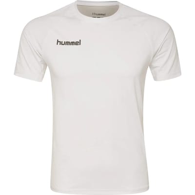 Hummel First Performance T-shirt Met Korte Mouwen Wit 140 cm Kinderen