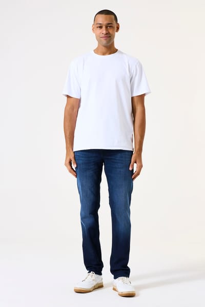 GARCIA Rocko Heren Straight Fit Jeans Blauw