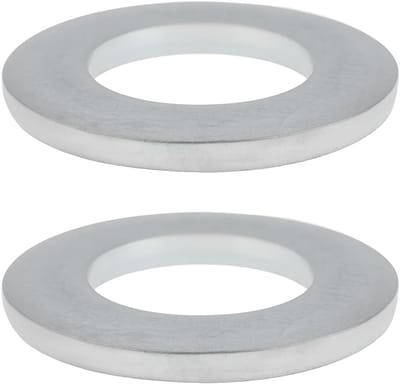 Dailygoods- Stuurwasmachine - 2 Stuks - Compatibel met Zundapp KS 50 Sport - 30x17x3mm - Positioneringssteunring - Gegalvaniseerd koolstofstaal - Stuurring