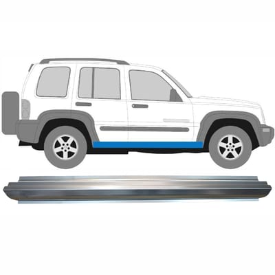 Reparatie dorpel voor Jeep Liberty 2001-2008 / Links = Rechts (symmetrisch)