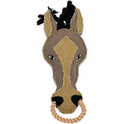 Duvoplus - Speelgoed Voor Dieren - Hond - Canvas Paard 31x12cm - 1st