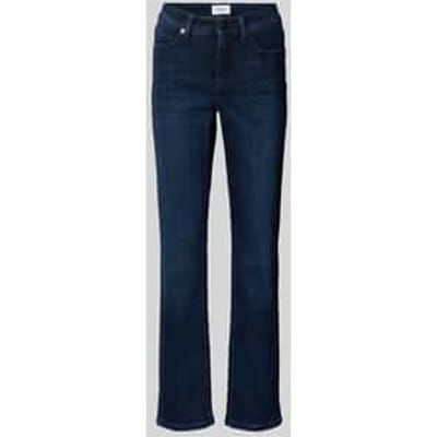 kort fit recht broek van katoenmix model 'TESS CROPPED'