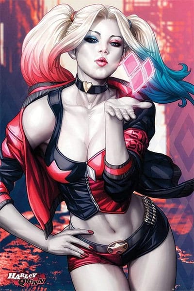 Batman Harley Quinn Kiss - Maxi Poster - 61 x 96.5 cm