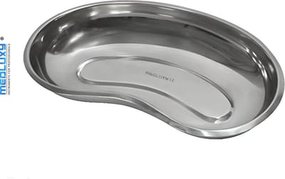 Medluxy - Nierbekken - RVS - 22 cm - Professionele kwaliteit [solide - kidney tray - nierschaal - chirurgische instrumentenschaal, Pedicure, Manicure schaal, Desinfectieschaal]