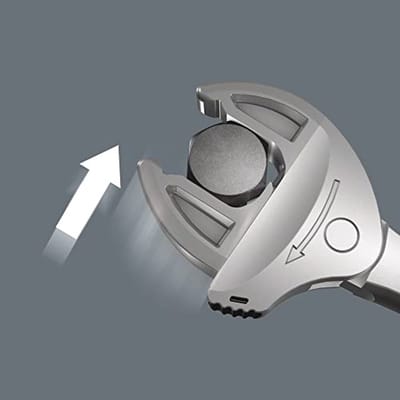 Zelfafstelbare Steeksleutel - Verstelbare Moersleutel - Vastzetten Schroeven - Automatisch Grijpende Bekken - 24-32 mm - Zilver