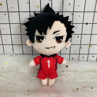 Anime Haikyuu Pluchen Poppen Speelgoed Tobio Kageyama Shoyo Hinata Kuroo Tetsurou Zacht Gevuld Kussen Collectie Cadeau Maat 20cm 20cm