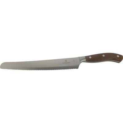 Victorinox 7.7430.26G Brood- en banketbakkersmes Bruin Lengte 26 cm