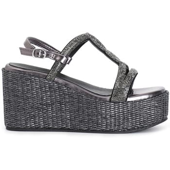 Sandalen met sleehak Café Noir C1HN9004