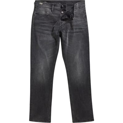 G-Star Raw Mosa Straight Jeans Heren - Broek - Zwart - Maat 28/32