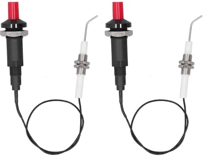 Dailygoods - Piezo Ontsteker - Propaan Grill Ontsteker - Ideaal voor Buiten - Gas Grill Ontsteking - 2 Stuks - Geschikt voor Kachel en Haard