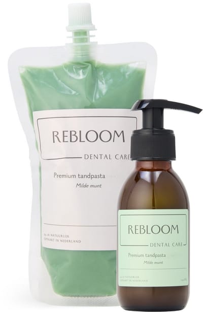 ReBloom Care Tandpasta startpakket Milde Munt