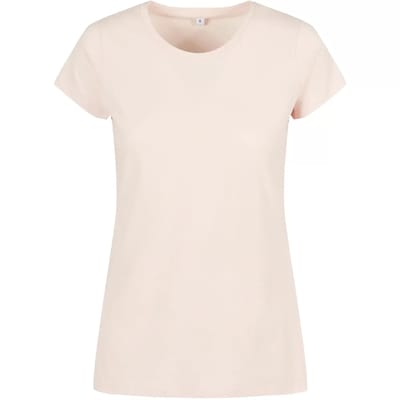 Build your Brand Ladies´ Basic Tee BYBB012 - Pink - XS