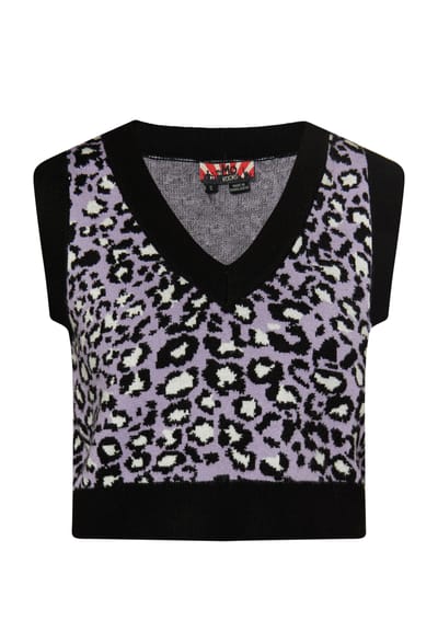 Mymo gebreide trui Dames violet