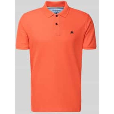 LERROS Herenpoloshirt COOL & DRY ademend piqué , Maat: S , Kleur: VIVID RED , 60% katoen, 40% polyester