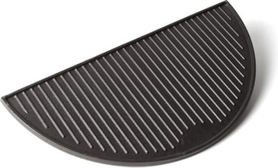 Gietijzeren Grillplaat half rond - Large - 42,5 cm - preseasoned