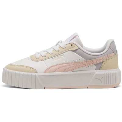 PUMA Carina Mia Junior White-jasmine Flower-alpine Snow Size: 39 | Shoes Outlet | Unisex | Wit