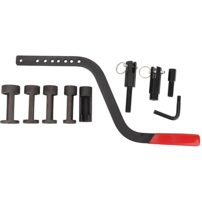 10PCS Outil Compresseur de Ressorts de Soupape Acier au Carbone Automobile Compresseur de Ressorts de Soupape Déposeur Installateur pour Voiture Véhicule black