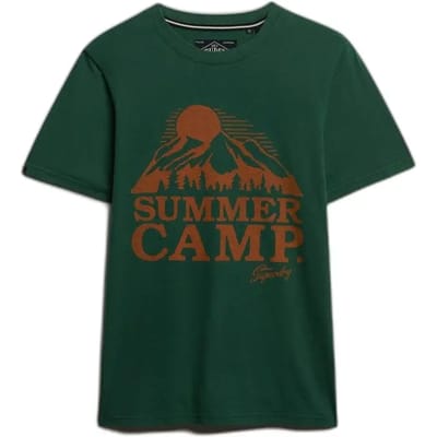 Superdry - Retro Outdoor Relaxed T-shirt - Heren - T-shirts