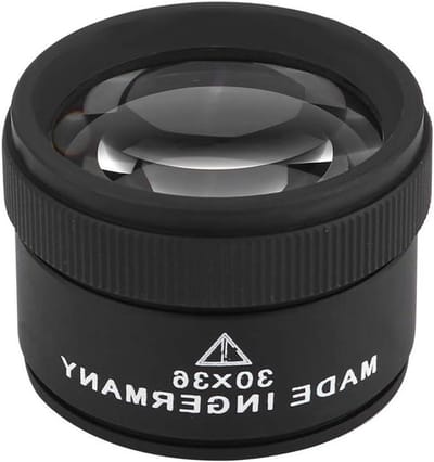 Vergrootglas 30x Professioneel Sieraden Inspectie Juwelier Postzegel Collectie - Ooggereedschap 36x Lens Nieuw.