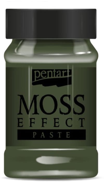 Pentart Mos Effect Pasta Donkergroen 100ml