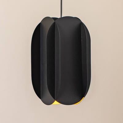 Opviq Hanglamp Corner, zwart, hoogte 35 cm, metaal, E27