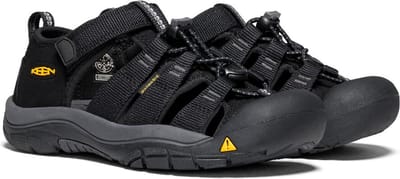 Keen - Newport H2 Younger Kids Sandalen Black/Keen Yellow - Maat 24