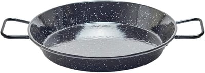 Paella Pan Geëmailleerd Staal 20 cm - Perfect voor Oven en Gas