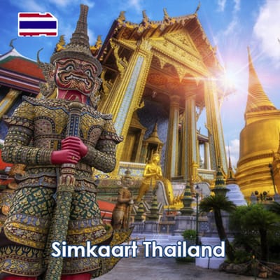 InternationalSIM Data Simkaart Thailand - 3 GB - 15 dagen
