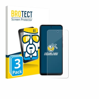 Screenprotector 3 Stuks voor Motorola Moto G17 Beschermglas transparant