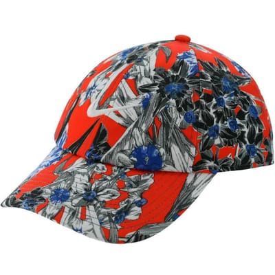 Nike Bloemenprint Polyester Baseballpetten Unisex Meerkleurig AV6887-891 F black