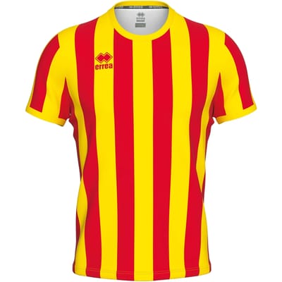 Errea Strip T-Shirt Met Korte Mouw Ad - Sportswear - Volwassen