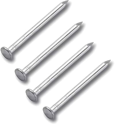 JHUBERS- Muurnagels 304 RVS - Betonnen Nagels - Metselwerk Spijkers - M1,6x15mm - 200 Stuks - Hoge Houdkracht - Betonnagels