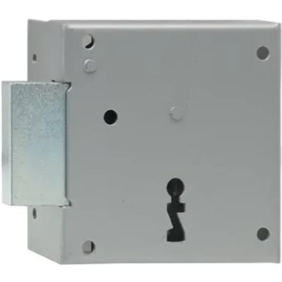 Sencys Oplegslot Deurslot Slot Voor Binnendeur M970 - Grijs Staal - 40mm