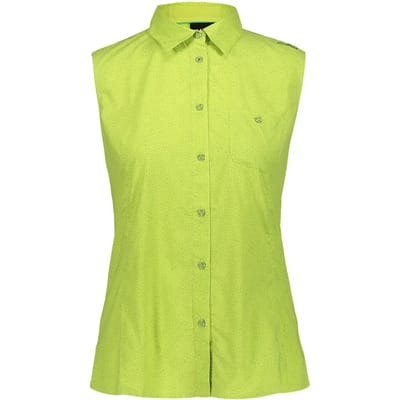 Cmp 39t7056 Mouwloos Shirt Geel XS Vrouw