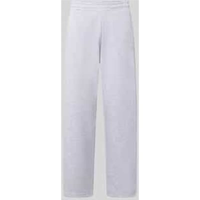 straight fit sweatpants met logodetail