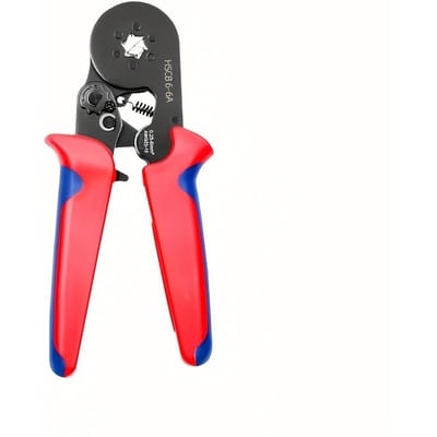 1 pièce HSC8 Pince à Sertir Haute Précision Outil de Sertissage pour Cosses Tubulaires Métalliques, 6-4A/0.25-10mm², 6-6A/0.25-6mm² Outils Matériels black