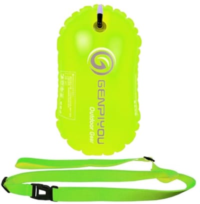 Opblaasbare zwemvlotter voor open water – Zeer zichtbaar en ideaal voor racetraining