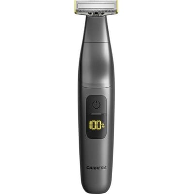 Carrera Beauty 34656 Baardtrimmer, Bodygroomer Afspoelbaar Zwart