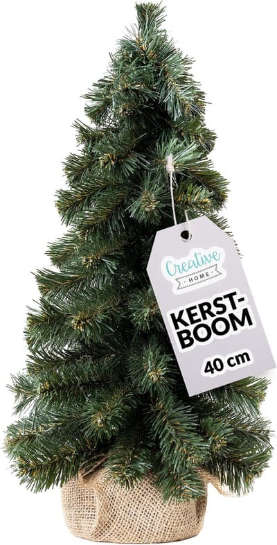 Creative Home Kerstboom 40 cm | Op het bureau tafel| Indoor Outdoor | DIY Decoratie Cadeau