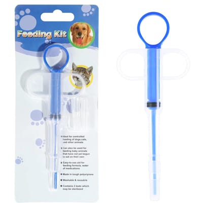 1/5/10 stuks Huisdier Pillen Applicator Katten Honden Spuit Pil Water Melk Tube Voeder Drinkbak Ontwormingsspuit Huisdier Medisch Injectiegereedschap 2PCS