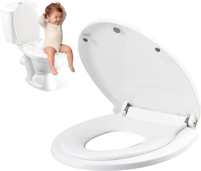 Toiletbril met Verkleiner en Softclose voor Langwerpige Toiletten